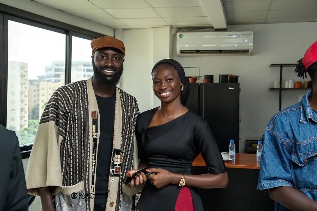 Mame Codou Diakhaté lors d’une rencontre